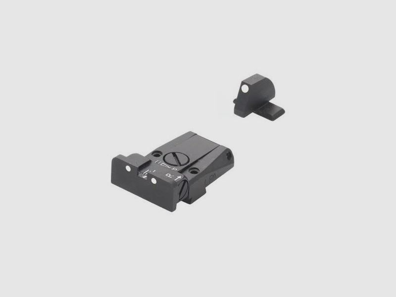 SPR Visor 3-Dot blanco SIG+Springfield