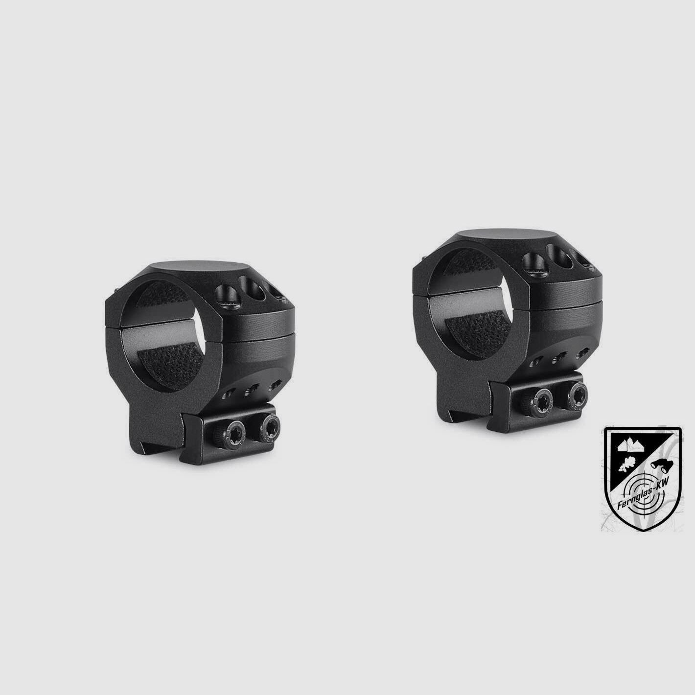 Hawke 24101 Taktische Ringmontagen 1" 2 Stück 9-11mm Mittel