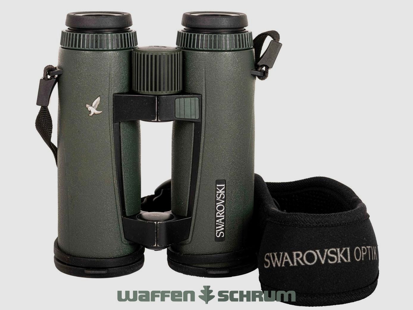 Swarovski EL Range 10x42, original box, bag, carrying strap, adapter