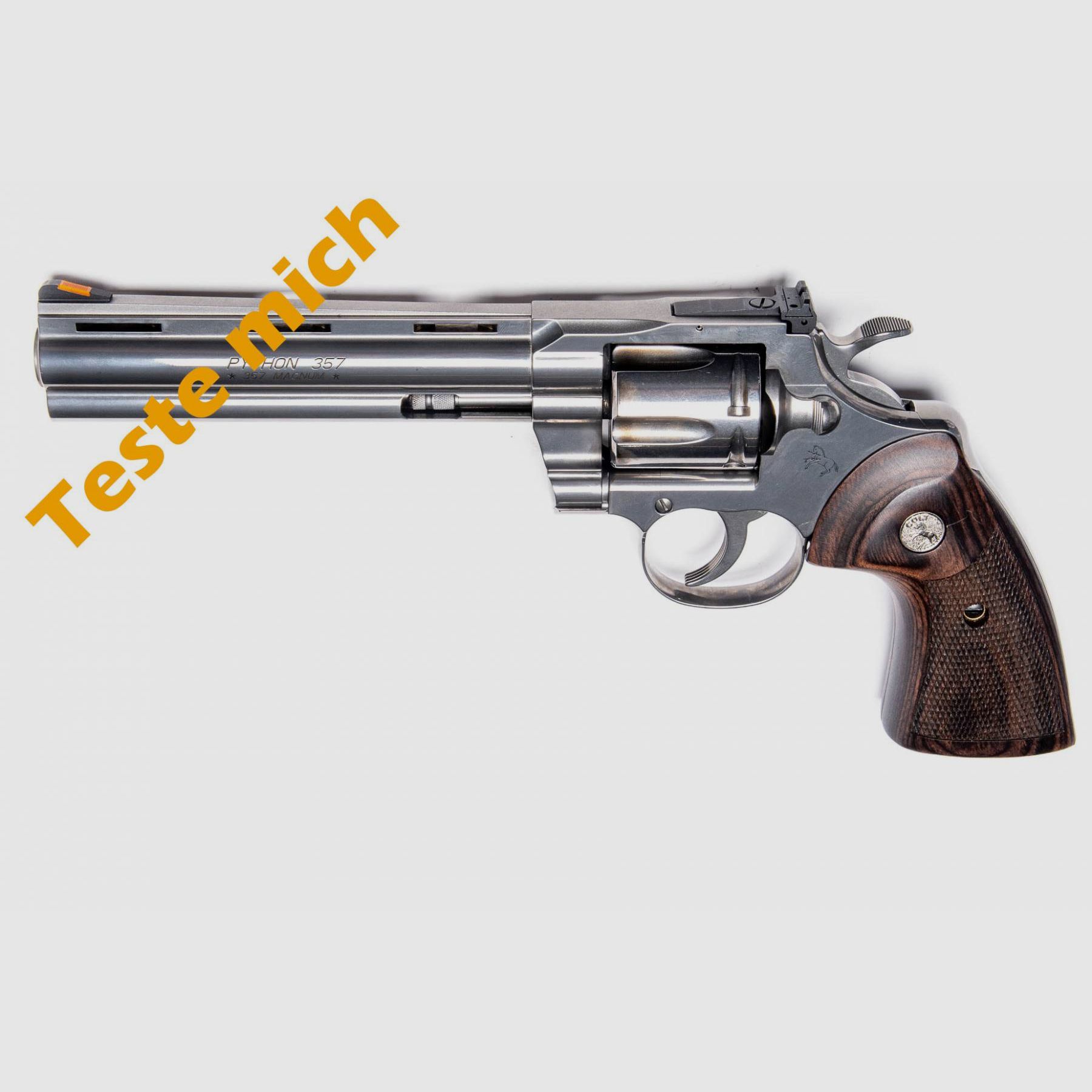 Testwaffe Colt Python 6" sts, Bild 1 von 9