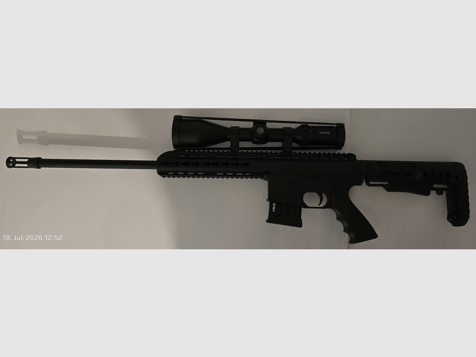 Pallas BA15-22 Gen 3 22LR KK repeating rifle in AR15 look