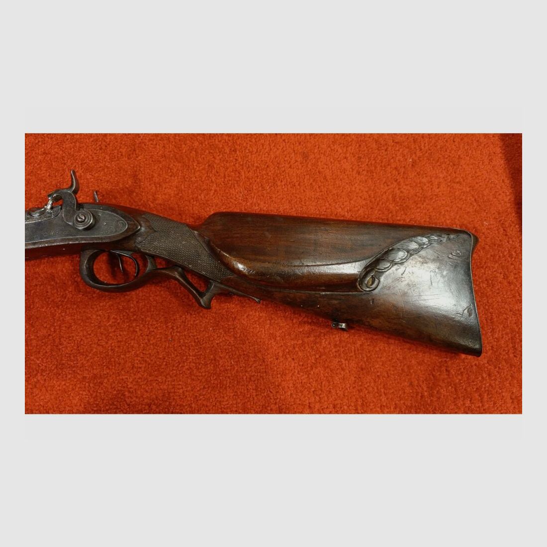 Fucile doppio a percussione G.Rinsbacher .50 (BlackPowder), immagine 6 di 8