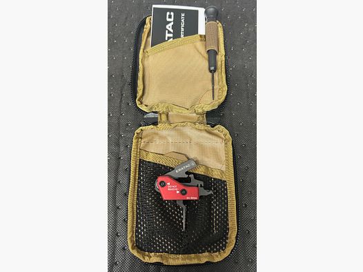 Recknagel ERATAC DropIn SingleStage Trigger AR15 mit geradem Züngel