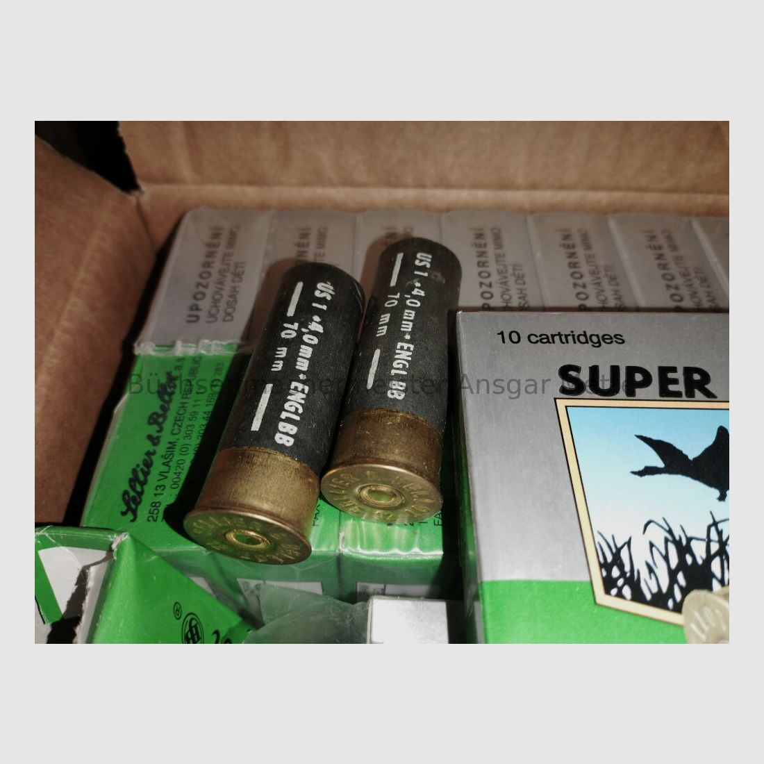 Sellier and Bellot S&B 12/70 4mm 35.4g 190 shots 12/70 4mm 35.4g 190 shots