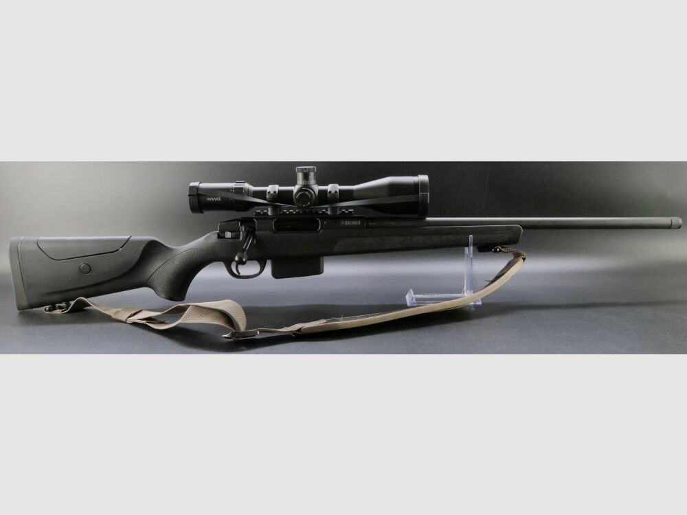 Brenner BR20 .308Win; Stahl-Picatinny, Stahl Hawke Montage und HAWKE Zielfe	 .308Win