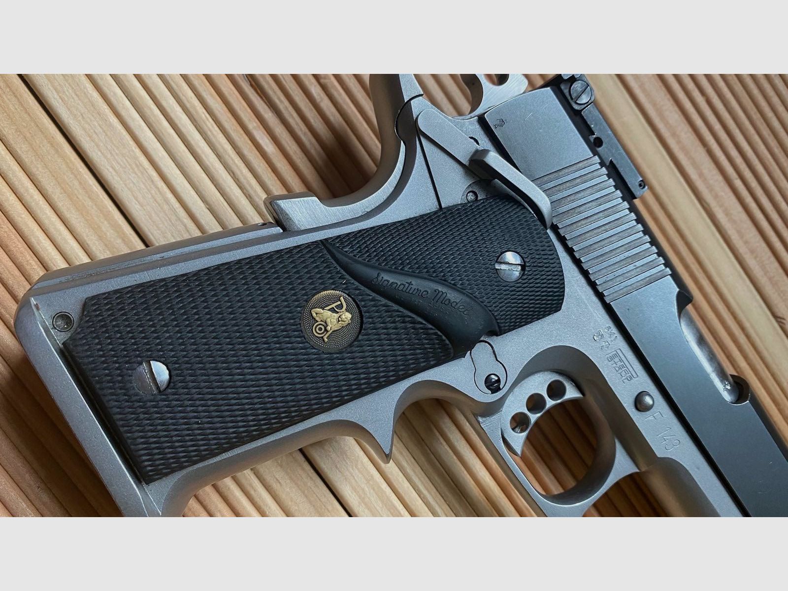 Peters Stahl 1911 Rangemaster - .45ACP/9mm Luger Wechselsystem - Multicaliber Schlitten als zweites System