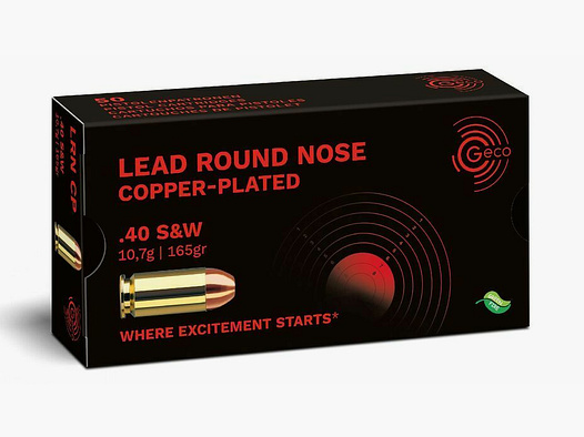 Geco LeadRoundNose 10.7g/165grs at 50
