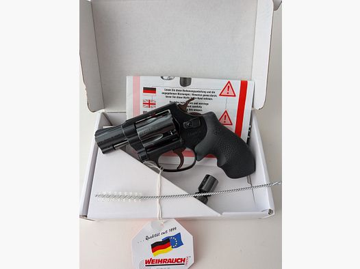 Incense HW 37 PTB 887 blank firing revolver HW37 9mm RK Hogue grip