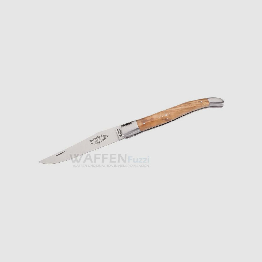 Couteau de poche Capuchadou Laguiole en acier suédois 12C27