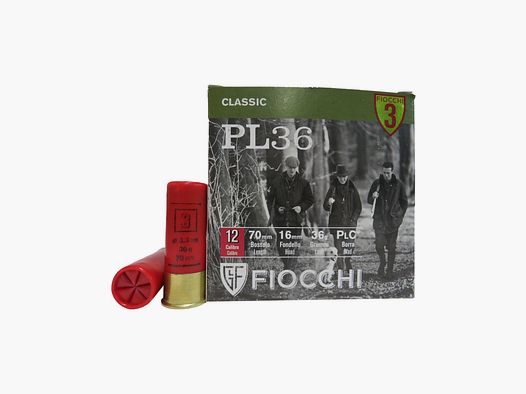 Fiocchi PL 36 Patronen Kal. 12/70 36 g Blei 3