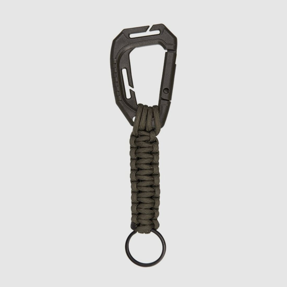 Keychain with carabiner olive