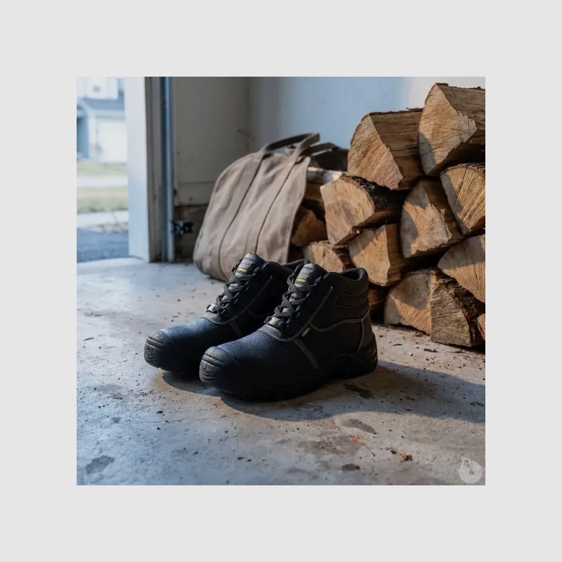 Veiligheidsschoenen Safetystar S3 hoog zwart leer, afbeelding 3 van 7