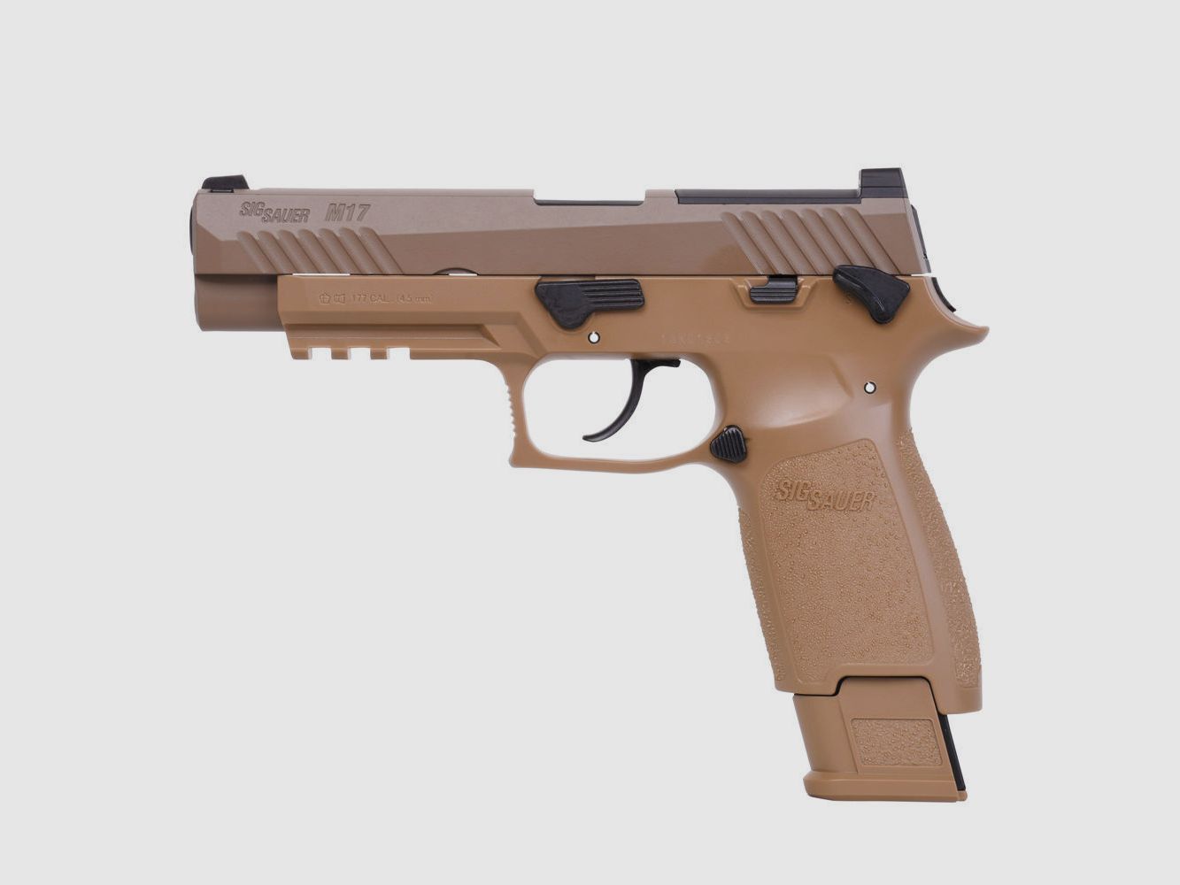 Sig Sauer P320-M17 CO2 Pistole 4,5mm Diabolos im Set