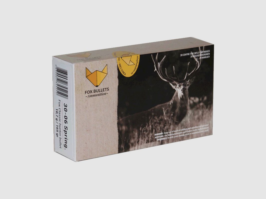 Fox Classic Hunter 30-06 165gr