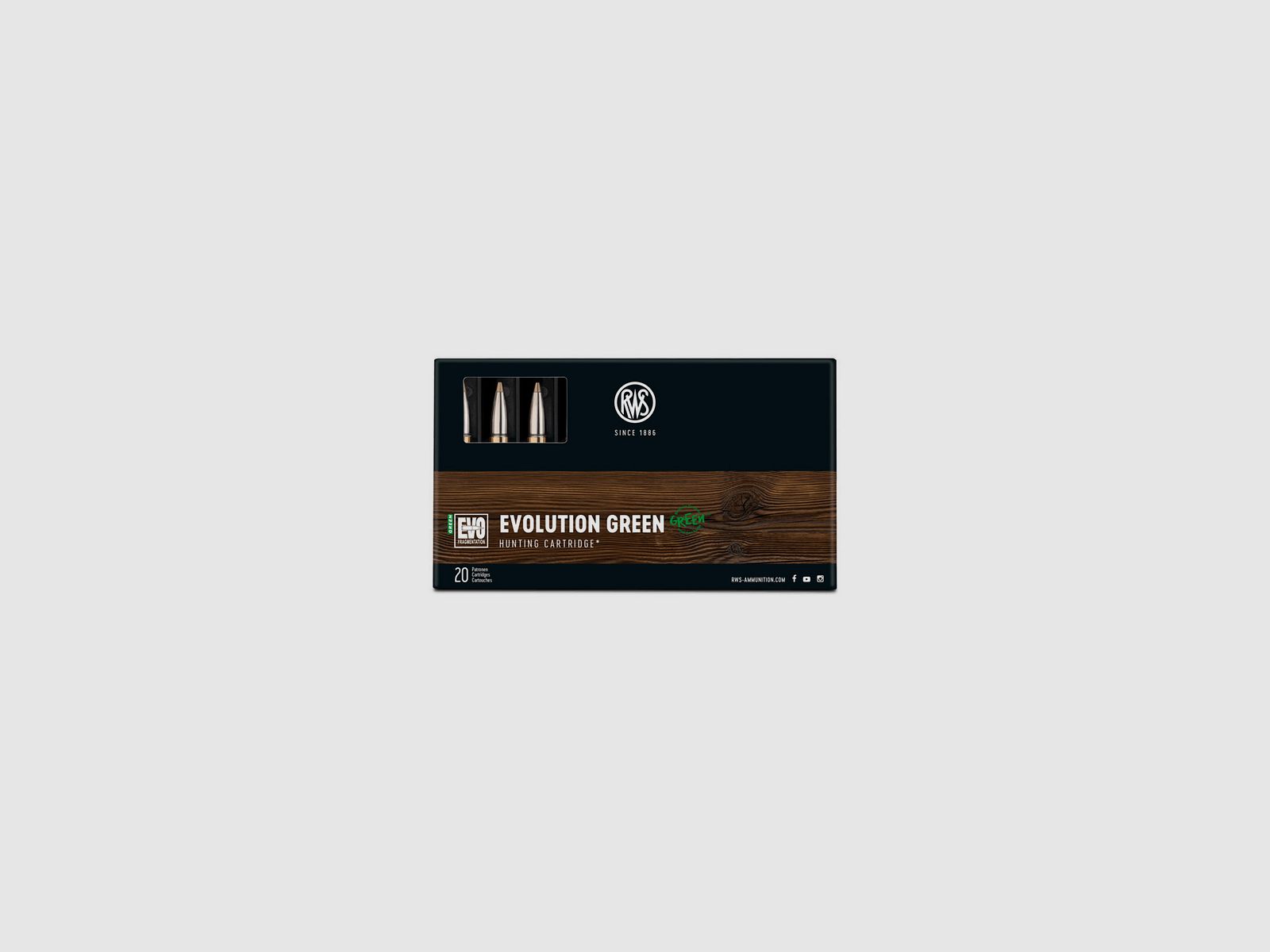 RWS Evolution Green - .308 Win. - 139 grs.