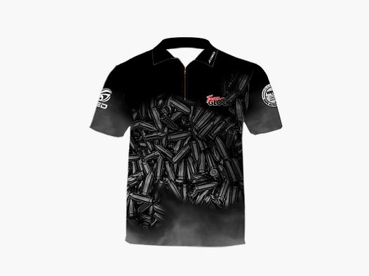 DED Team Glock T-Shirt Black, size: XS, Custom Name: With Custom Name, Clothes type: Regular (Men)