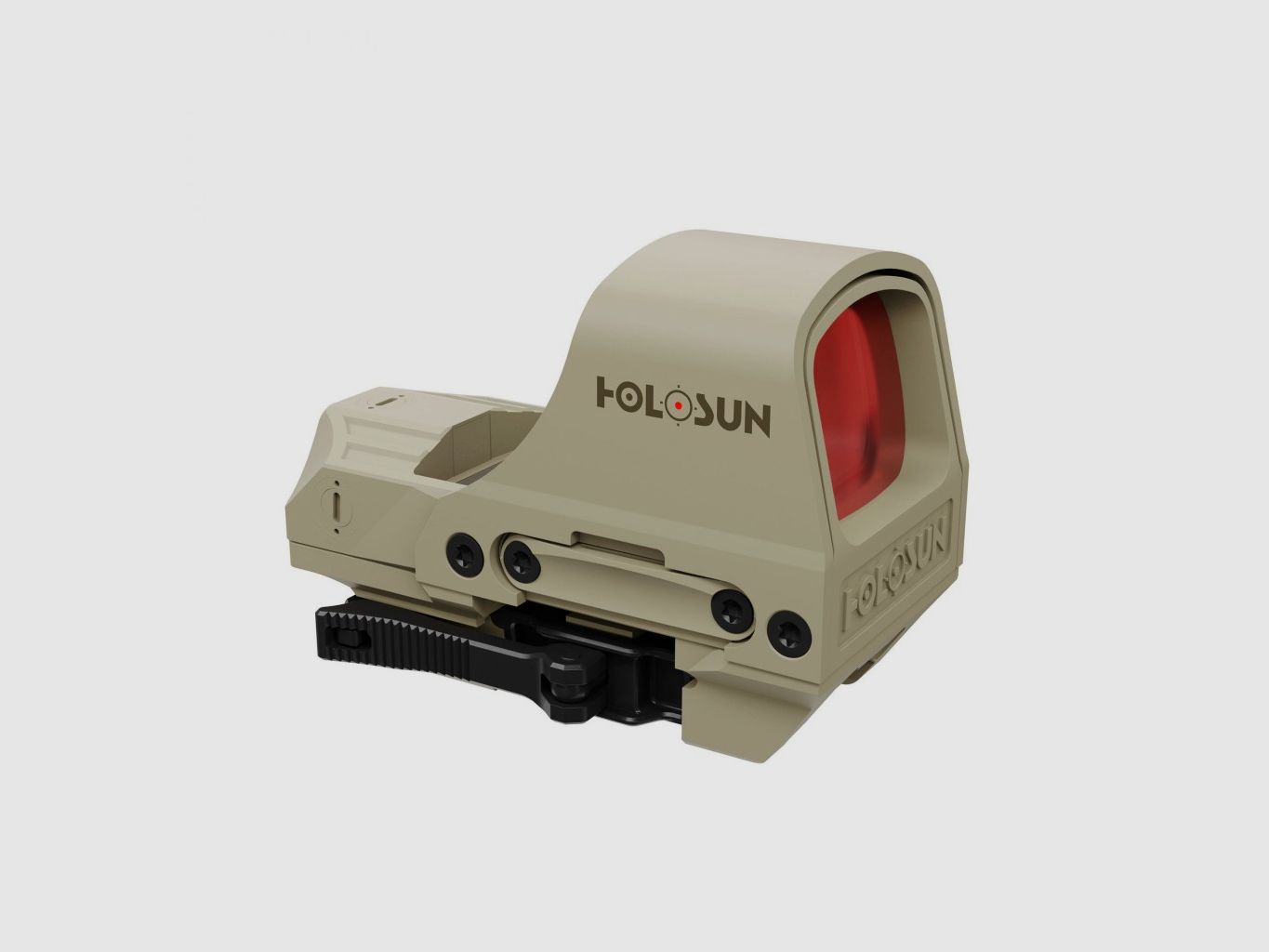 Holosun Set, Holosun Reflexvisier, Modell HS510C-RD-FDE mit rotem Wechselabsehen: 2MOA Dot, 65MOA Circledot & 65MOA Circle und Magnifier HM3X-FDE, Bild 3 von 12