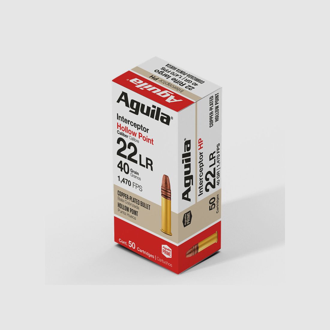 Cartridges 22 LR Aguila Interceptor, image 1 of 2