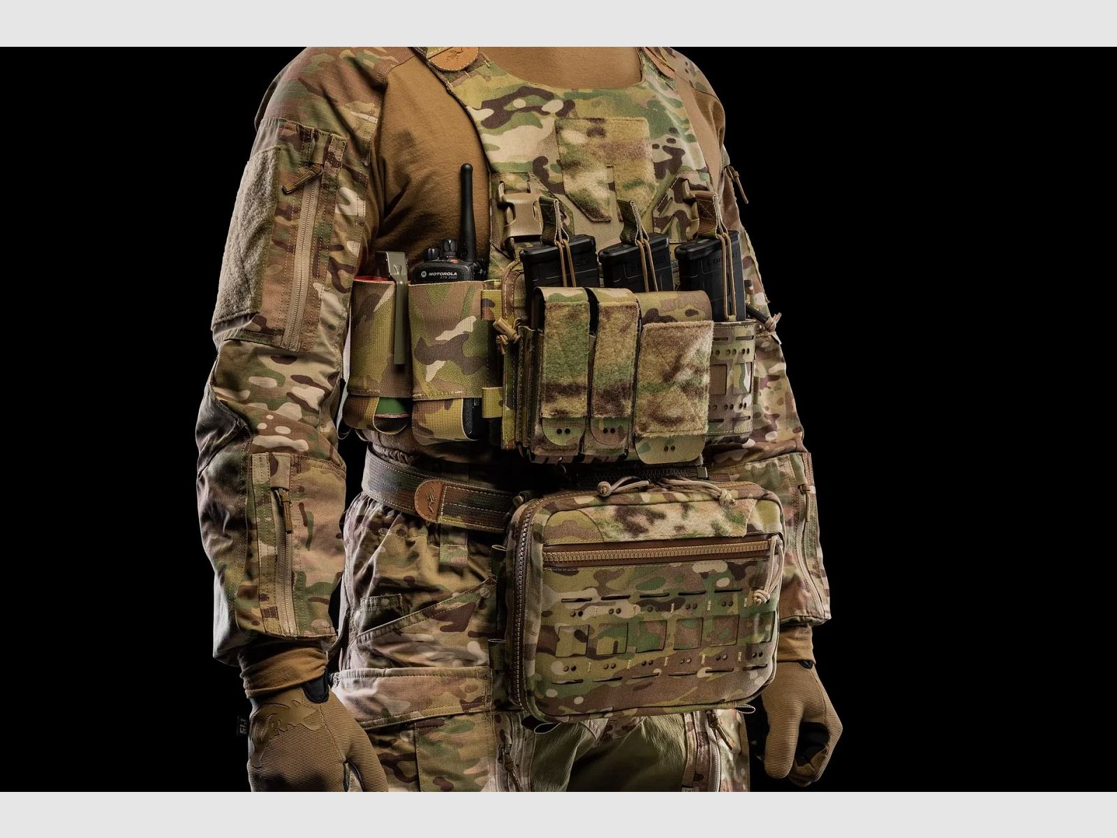 Modular Reconnaissance Task Bag (Black) Frog Pro, image 4 of 8