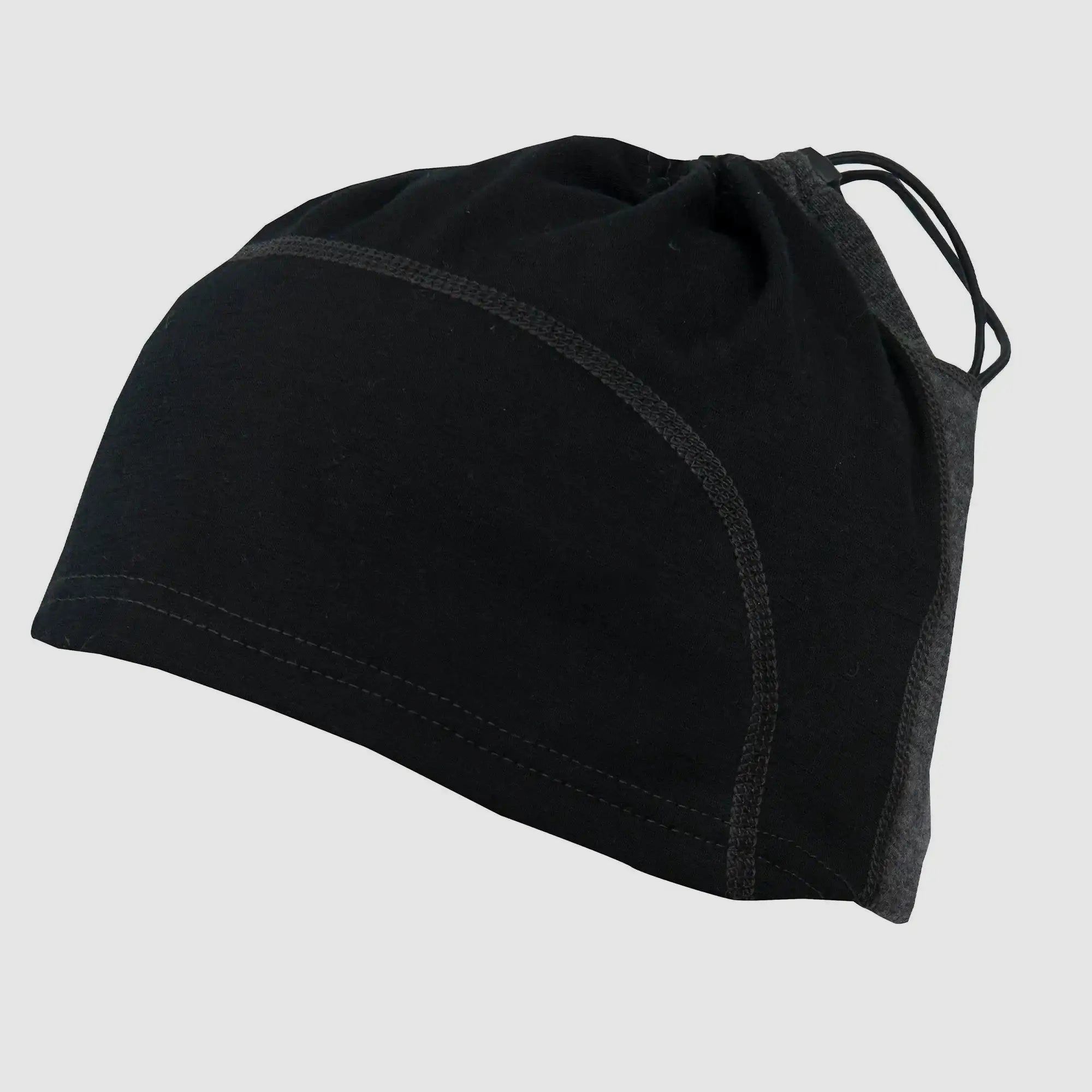 aclima Aclima Beanie LightWool Multifunction jet black marengo
