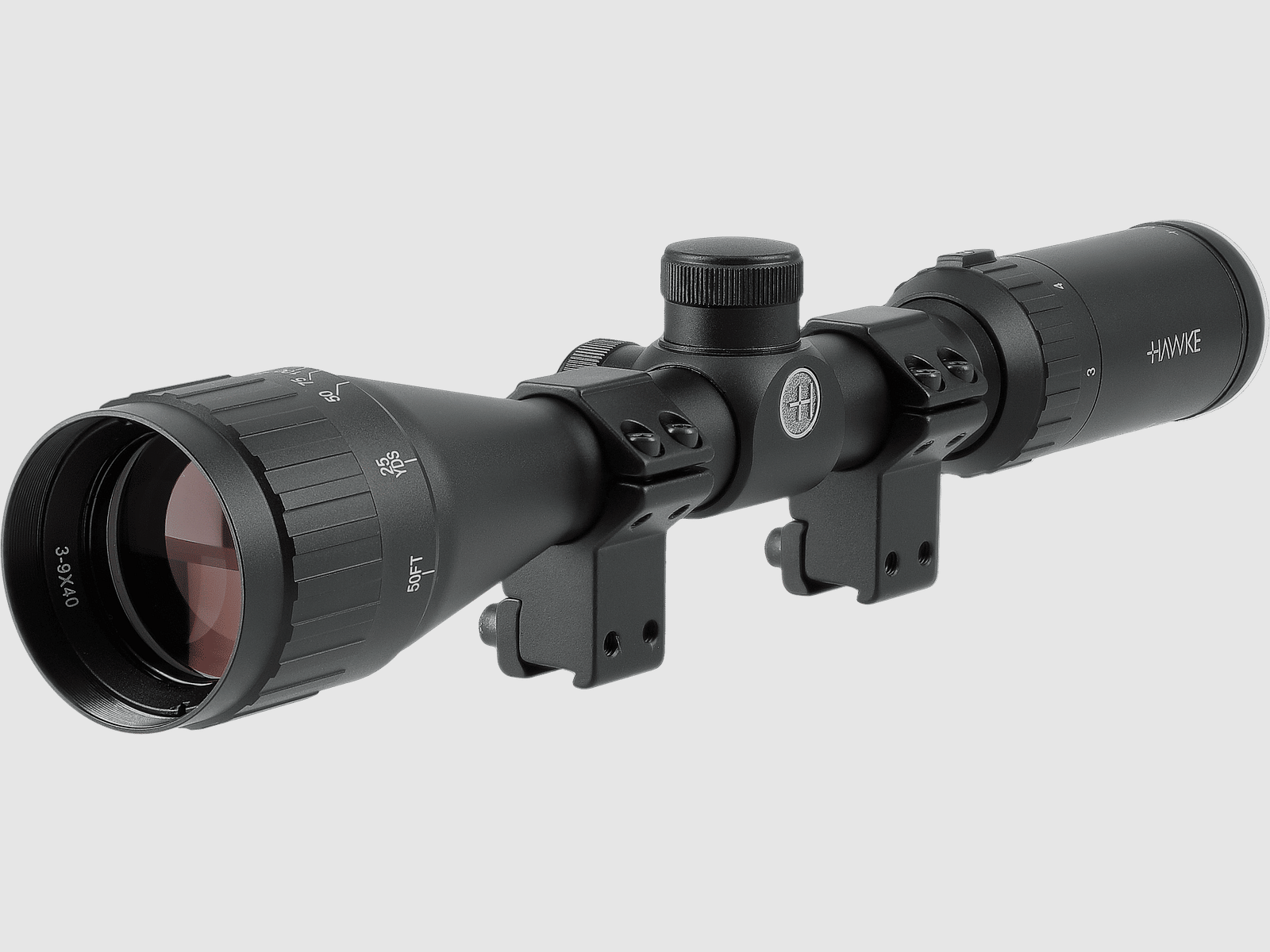 Hawke Fast Mount 3-9x40 AO (Mil Dot)