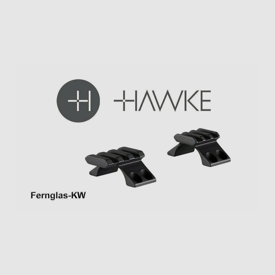 HAWKE 22150 1" 25,4mm PICATINNY Ringaufsätze für Hawke Ringmontagen