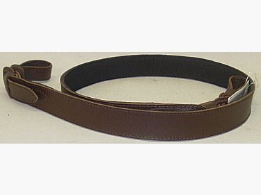 Leer met rubber onderlaag - 31 mm breed, glad oppervlak