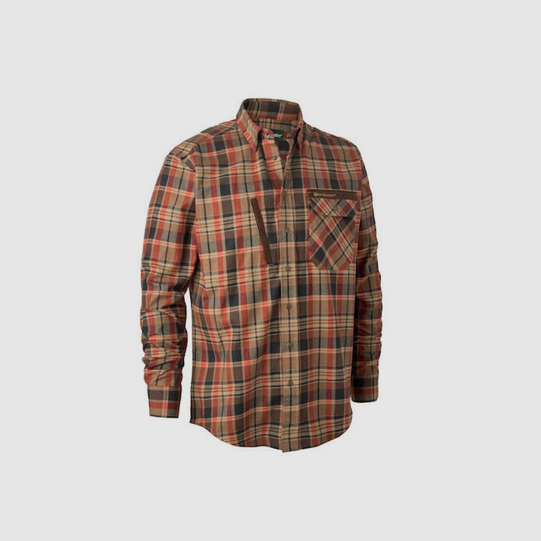 Deerhunter Hector Herren Hemd Orange checked