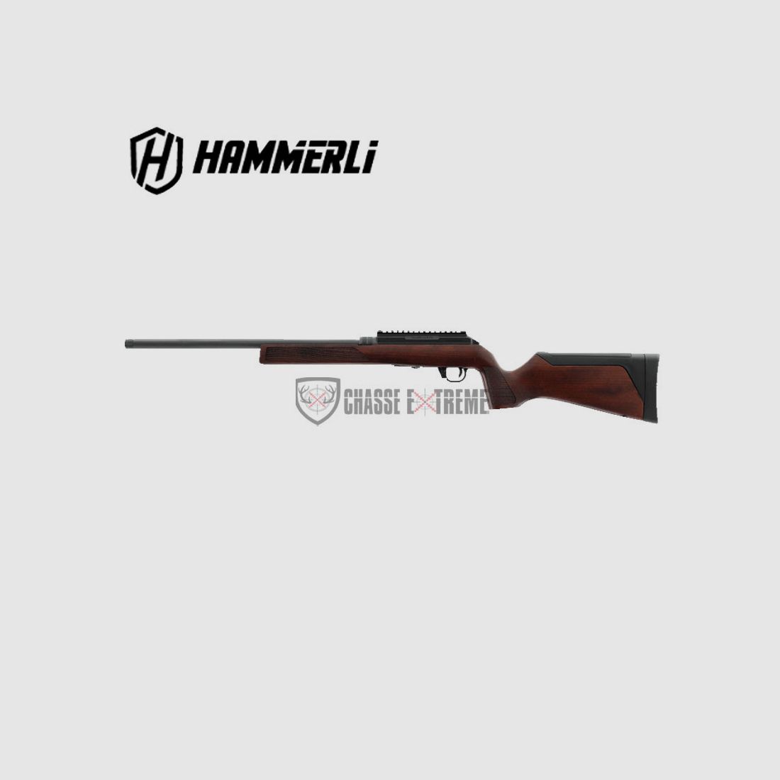 Büchse HAMMERLI Force B1 Holz Classic Braun Kal. 22lr, Bild 1 von 3