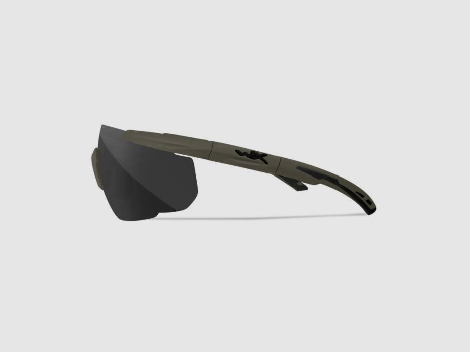 Wiley X Occhiali da tiro Saber Advanced grigio/trasparente/arancione | Montatura: verde militare, immagine 7 di 20