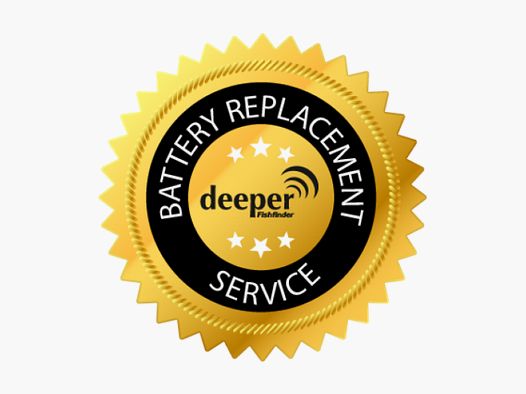 USŁUGA WYMIANY AKUMULATORA (WRAZ WYSYŁKĄ) DEEPER FISHFINDER