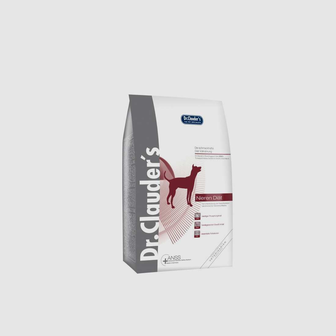 Dr.Clauder´s Hunde Trockenfutter Diät RSD Nierendiät 4kg