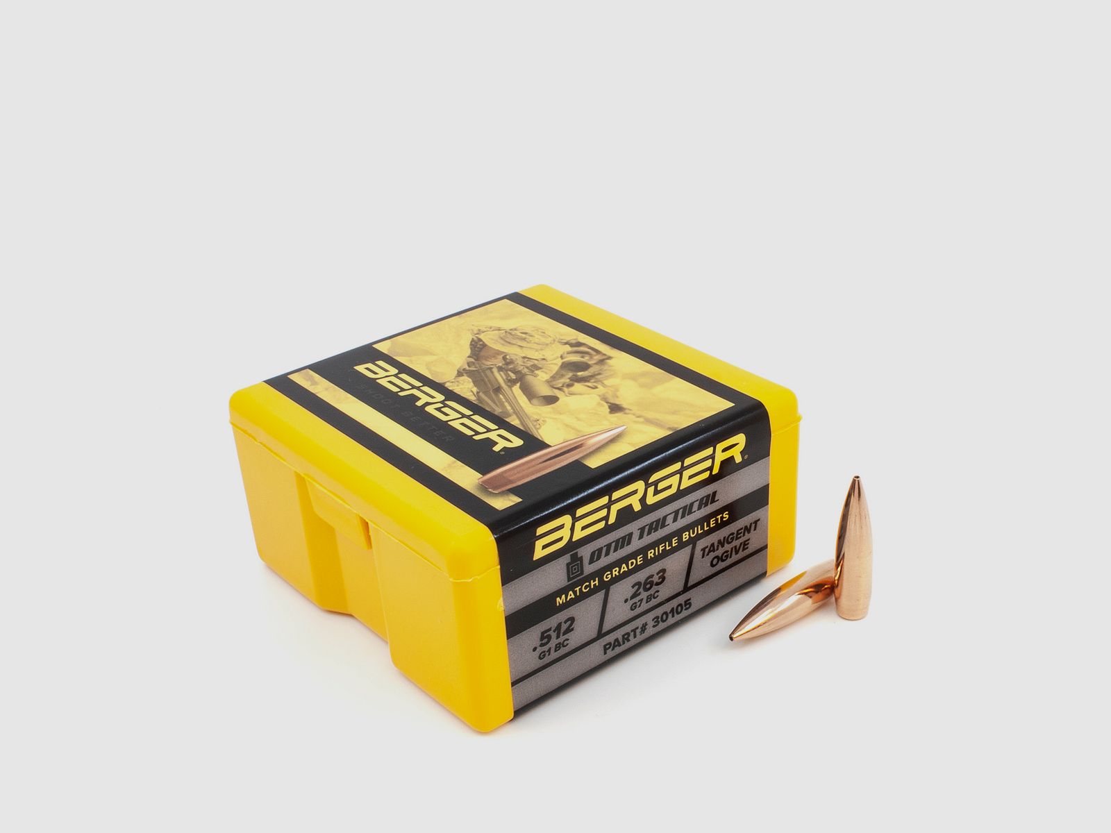 Berger Bullet .30 OTM Tactical 175GR 100 Pieces