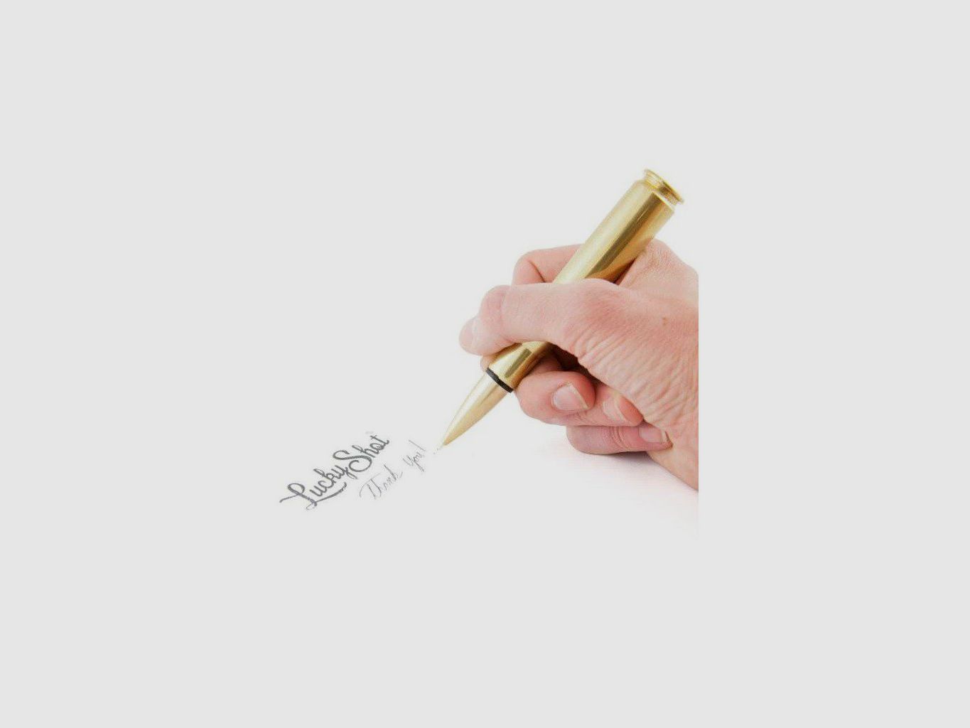 Kugelschreiber Nachfüllbar Lucky Shot Kaliber .50 BMG – im Blister, Bild 1 von 2