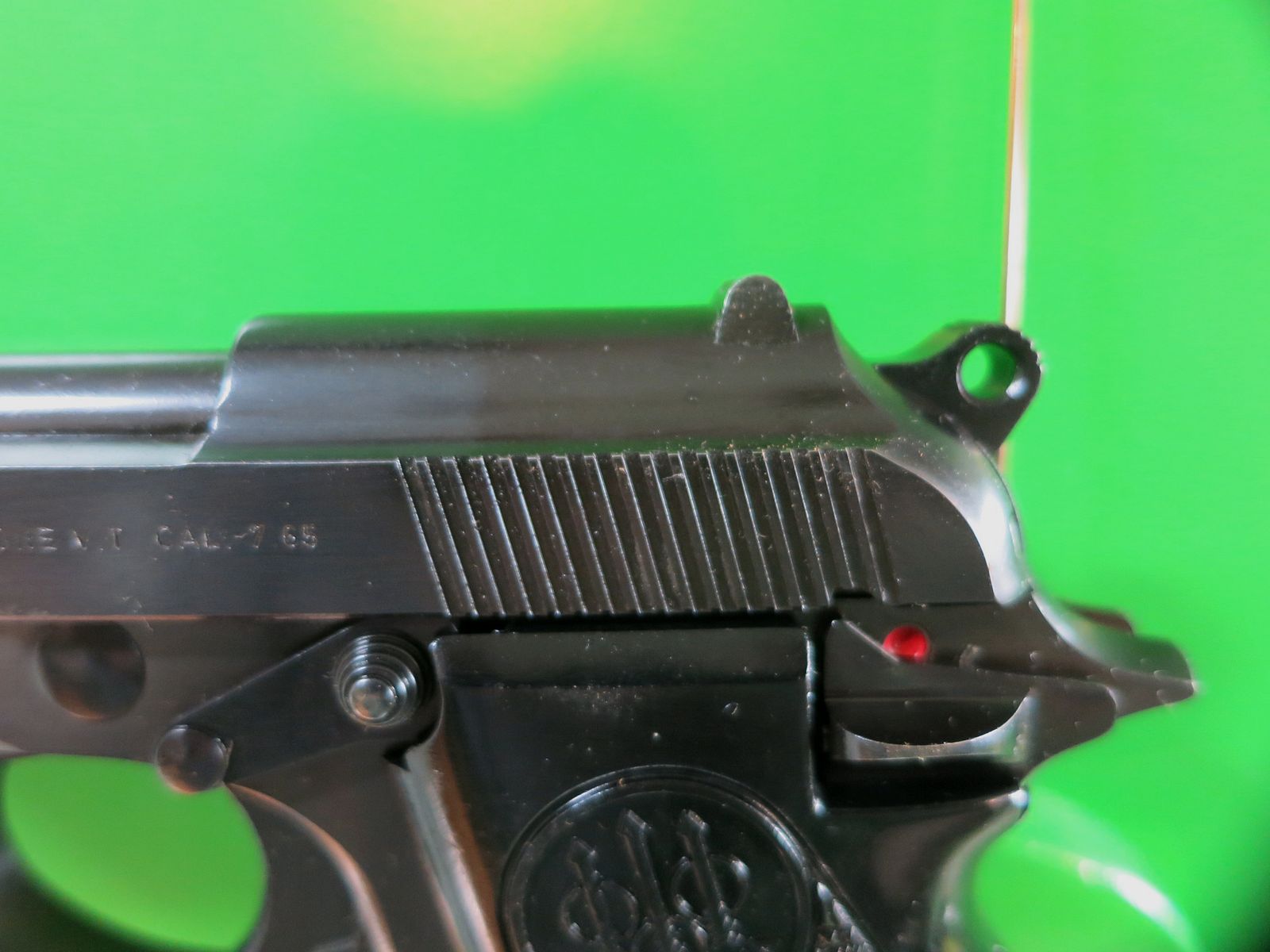 Halbautomatische  Beretta Modell 70,  7,65 mm Br. + Holster      #10