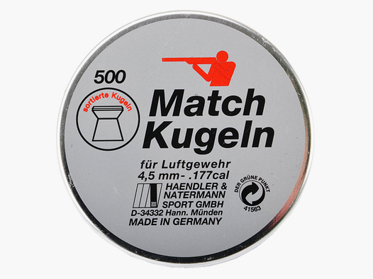 Haendler & Natermann Diabolo Match 4,50mm lisse