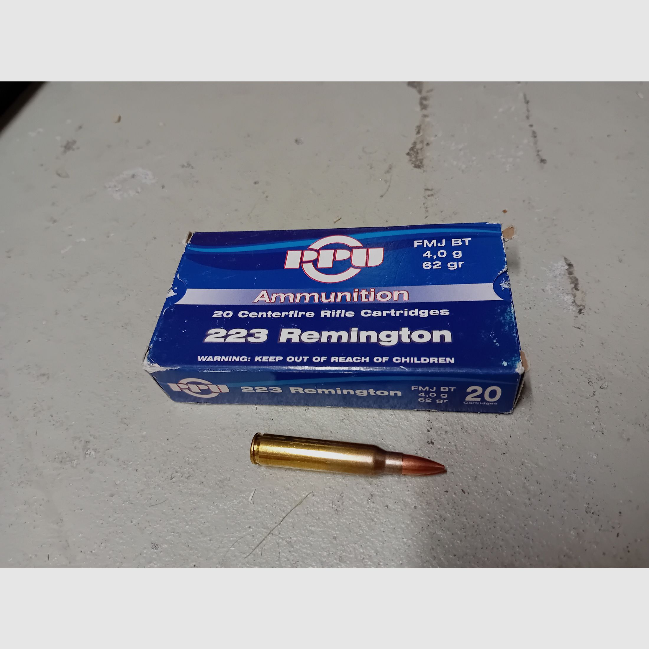 PPU .223 Remington Vollmantel 