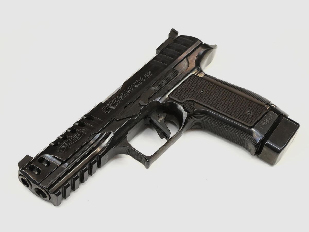 Walther Q5 Match Cadre en Acier Diamant Noir, image 5 sur 5