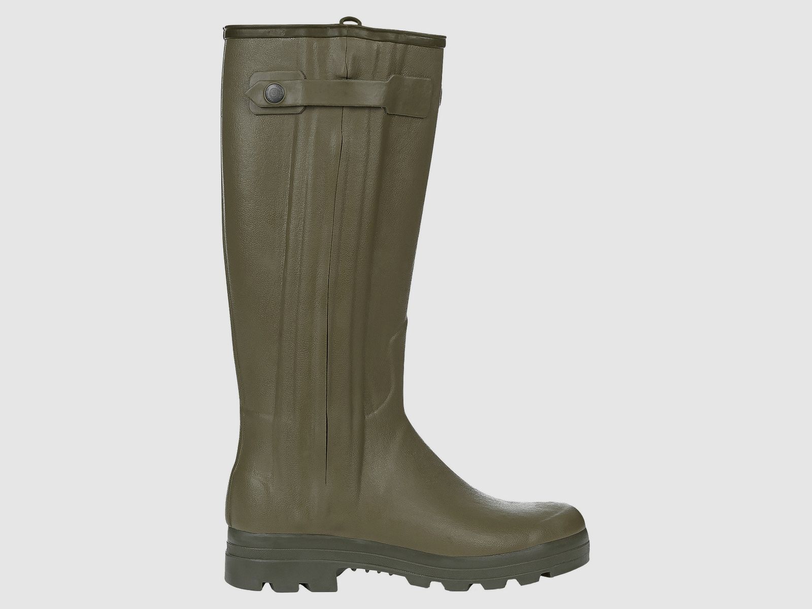 Bottes en caoutchouc Le Chameau Chasseur cuir