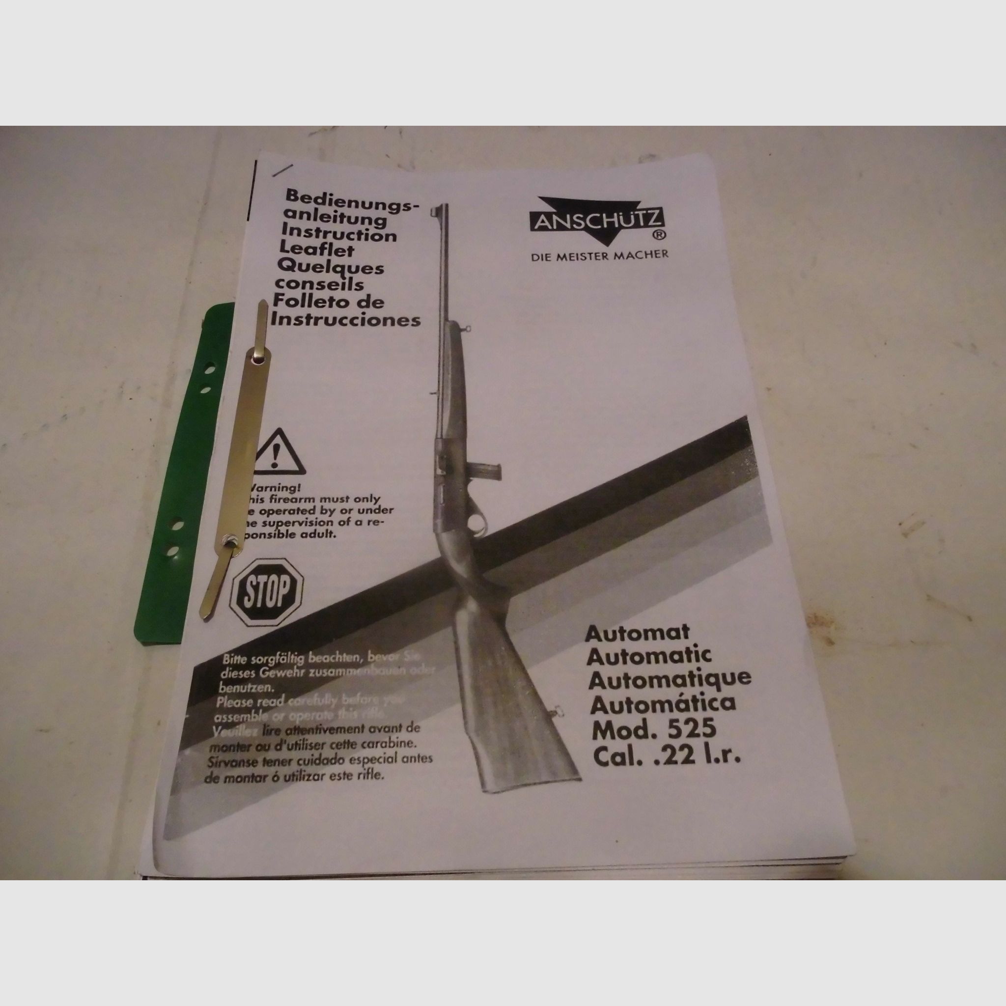 Anschütz Automatik Mod 520 Kal. .22 l.r.
