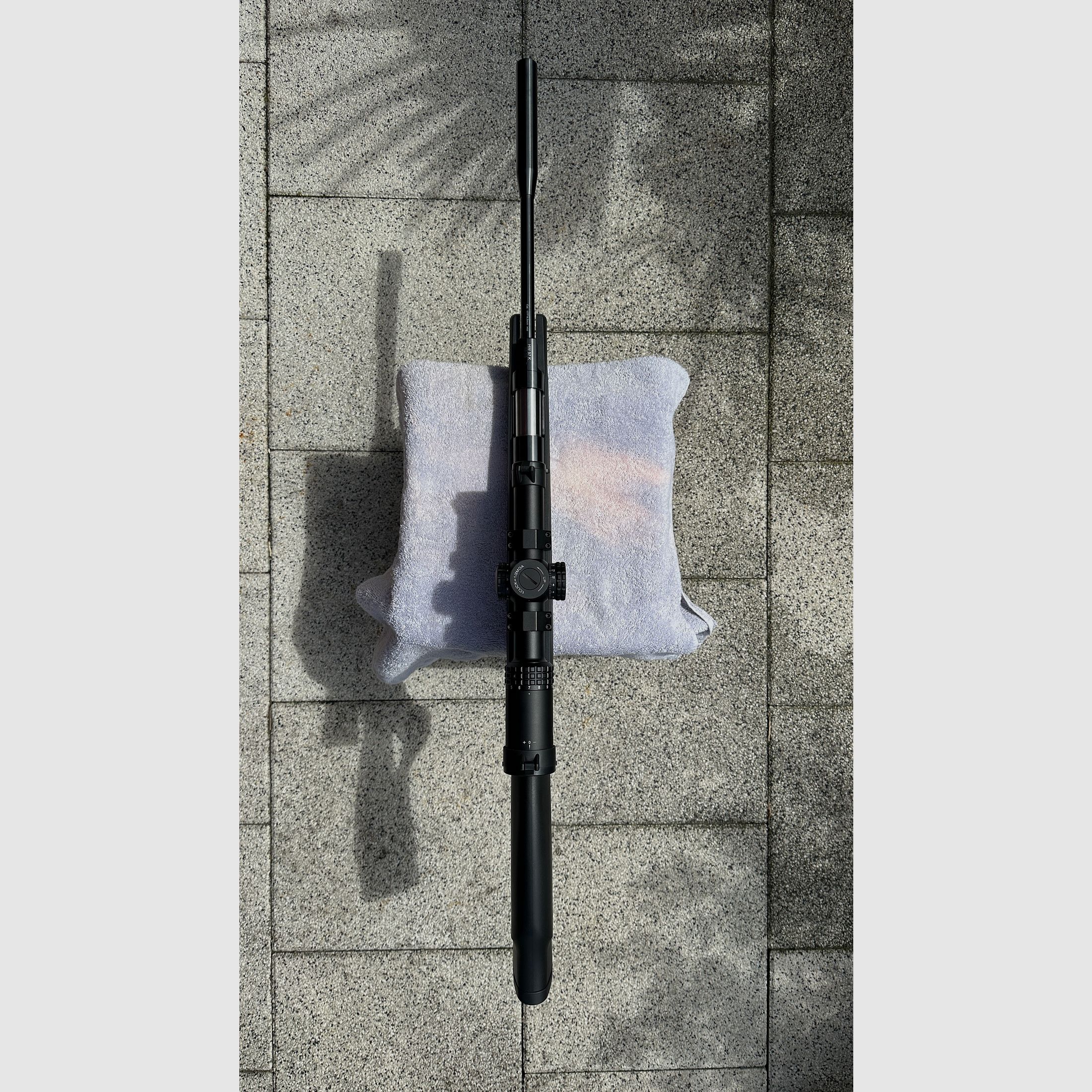 Weihrauch HW97K con telescopio RapidStrike 1-10x24