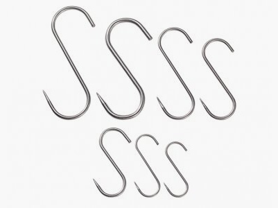 Landing stainless steel hook load capacity up to 100 kg