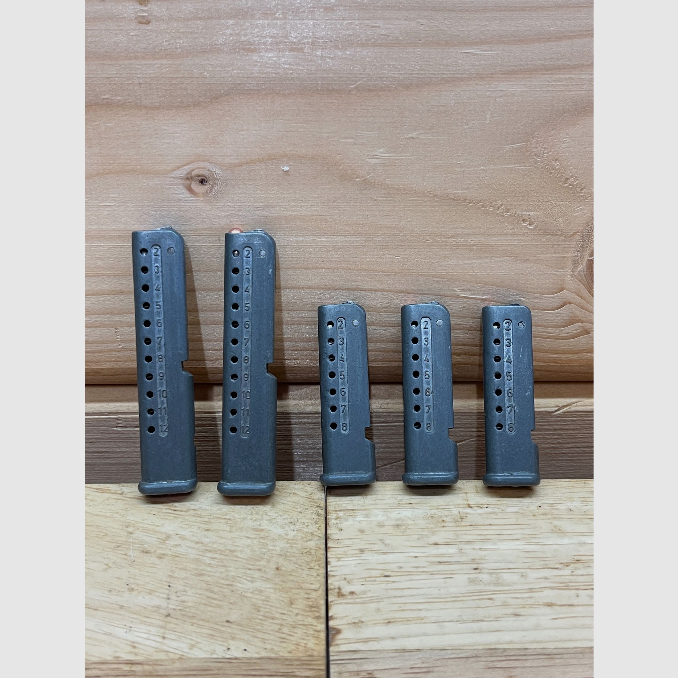12er & 8er  DDR Suhl Haenel Magazin TW 