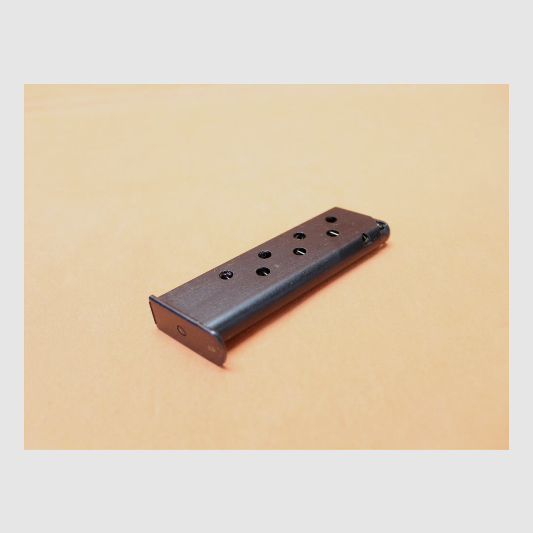 DDR SURPLUS Walther PP: Magazin DDR (ohne Markierung) 8-Schuss brüniert ohne Magazinschuh 7,65mmBrowning