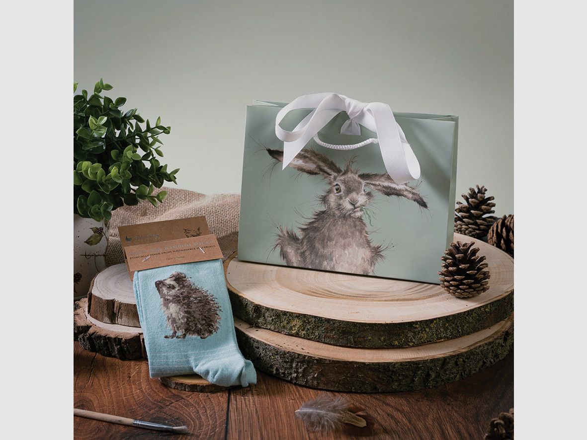 Wrendale Socken "Hedgehugs" mit Igel