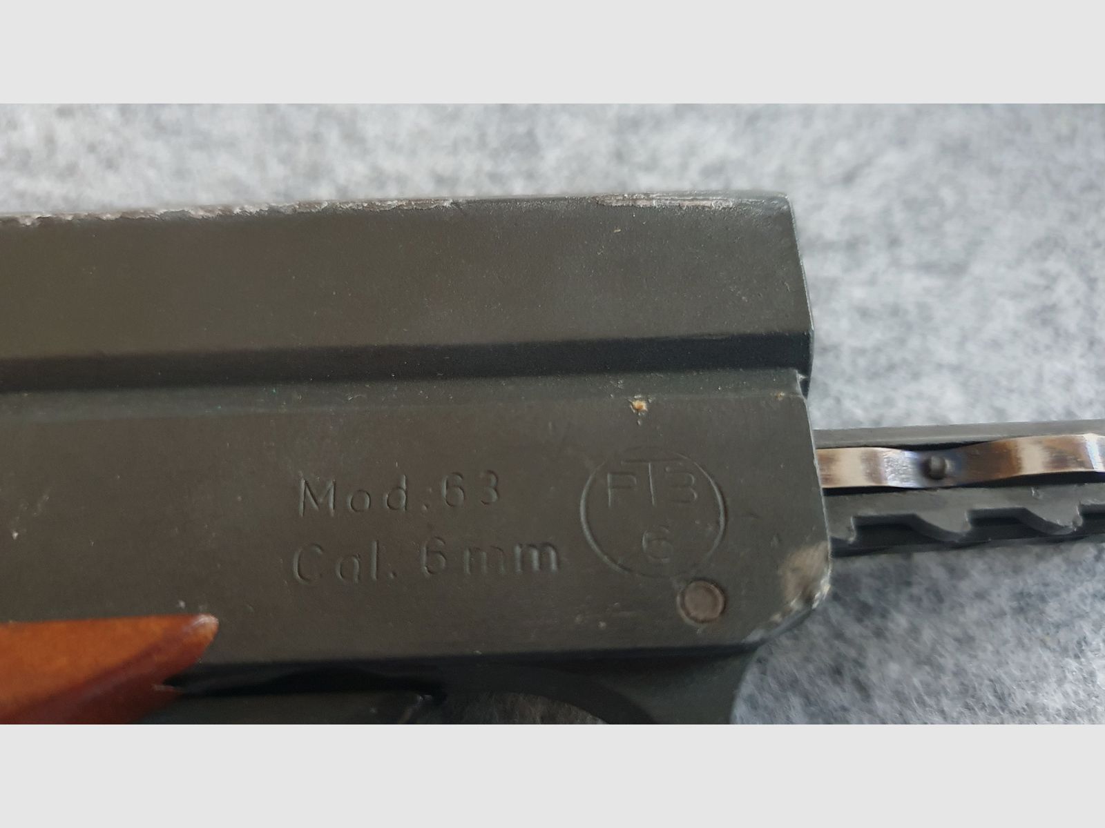 Signalpistole EM-GE Modell 63 PTB Nr 6