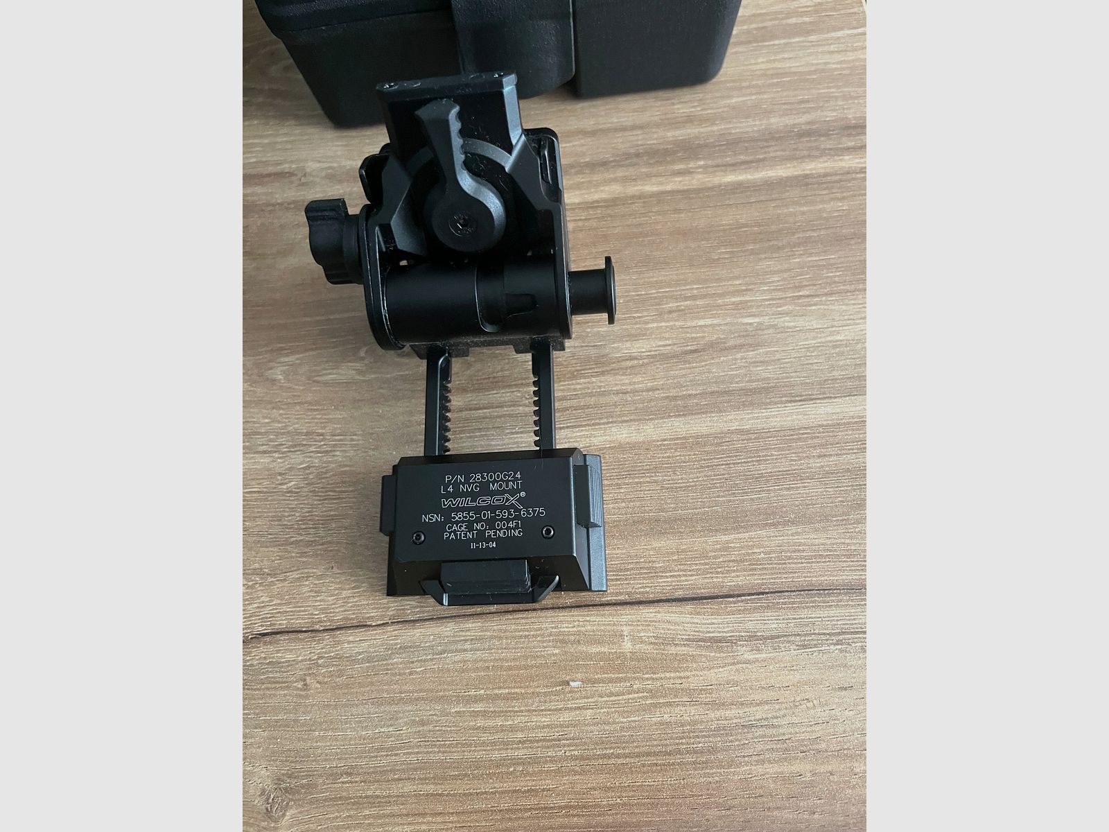 Original Wilcox G24 Mount with Wilcox SkeetIR Bridge Arm complete with original invoice