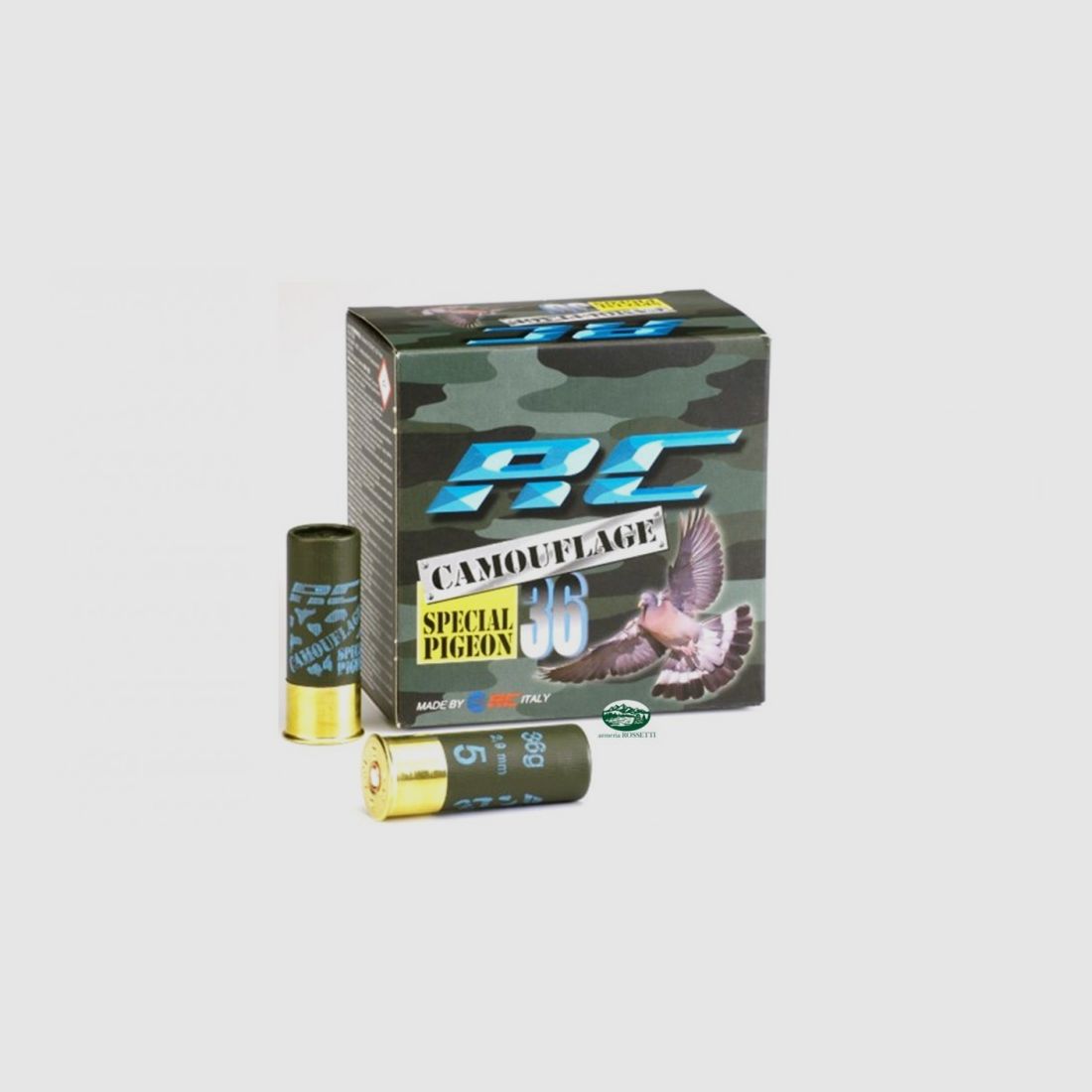 RC Patronen RC36 CAMOUFLAGE Kal.12 gr.36 St.5 Special Pigeon