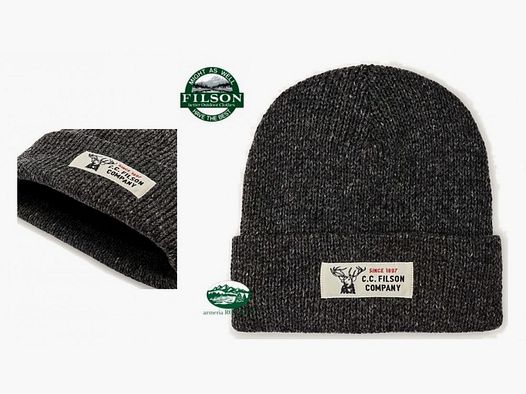 FiLSON Hut Beanie Ragg dunkelgrau