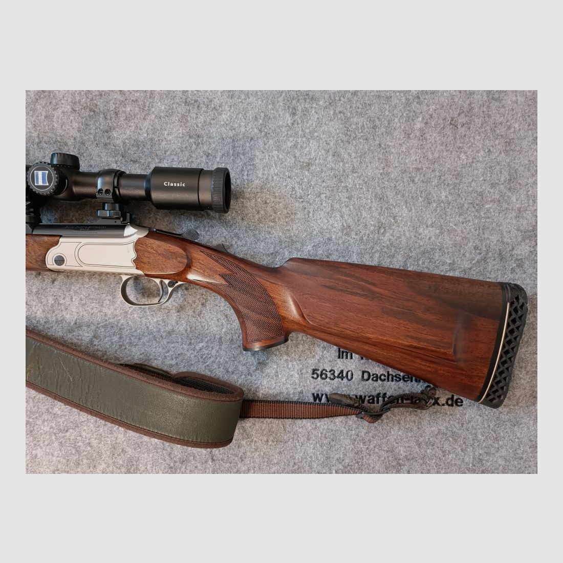 Merkel K1 karabin składany Standard z lunetą Zeiss Diatal 7x50 T*